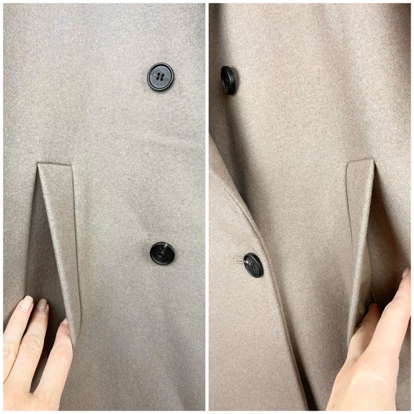 ALL SAINTS Ember Nesi Wool Cocoon Coat NEW - Picture 7 of 16